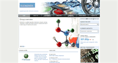 Desktop Screenshot of elementis.com